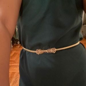 Super beautiful and comfortable belts/ metallic